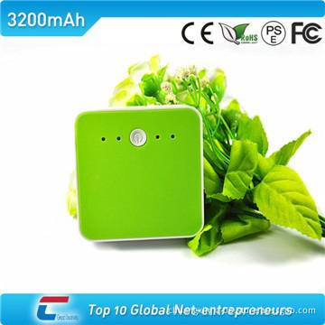 3600mAh dual mobile charger with double USB outputs